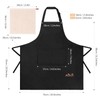 Viedouce 2-Pack of Waterproof Cooking Aprons with Pockets, Adjustable Kitchen