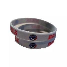 Unbranded Buffalo Bills Grateful Dead Bracelets 2 Pack Silicone