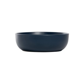 10 Strawberry Street Wazee Matte Coupe Dinnerware, Bowl, Dark Blue, Set of 6