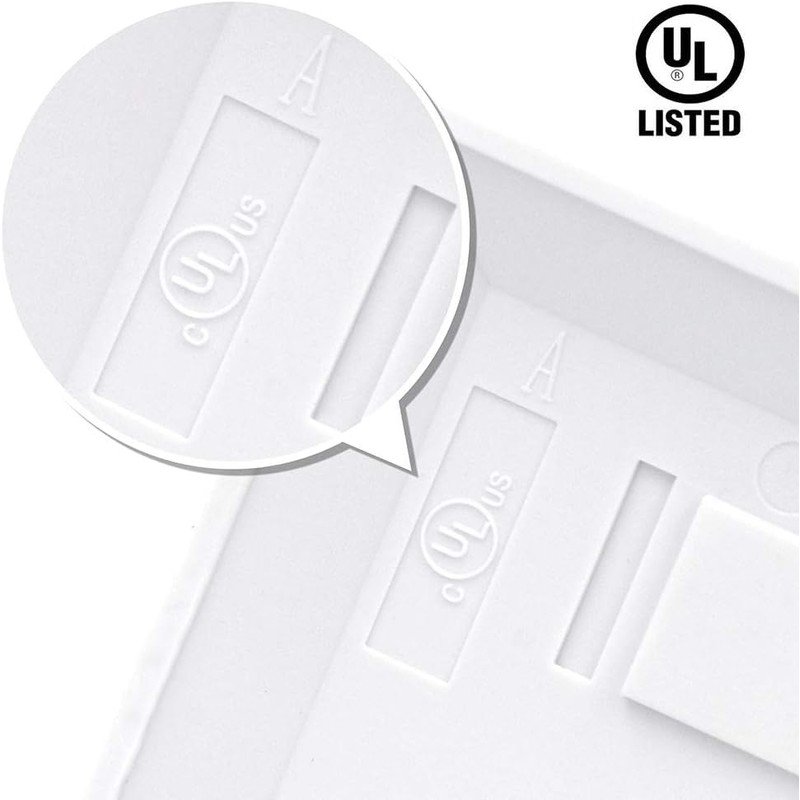 VCE 2-Port Ethernet Coax Wall Plate (UL Listed), Coax and