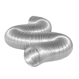 DUNDAS JAFINE MFX78X Flexible Aluminum Ducting, 7 inch x 8
