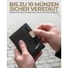 Lederhand iSlim Wallet - Smooth Leather Wallet with Money Clip