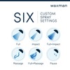 Waxman Serene 4" Fixed Shower Head with 6 Spray Settings,
