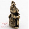 Bronze Mouse Ukrainian hryvnia coin purse wallet talisman & Symbol