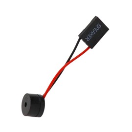 Aukson R30 Mini PC Speaker - 6cm Internal Motherboard Speaker & BIOS Buzzer, 4 Pin Connector (2 Assigned), Motherboard Buzzer Beeper (Pack of 1)