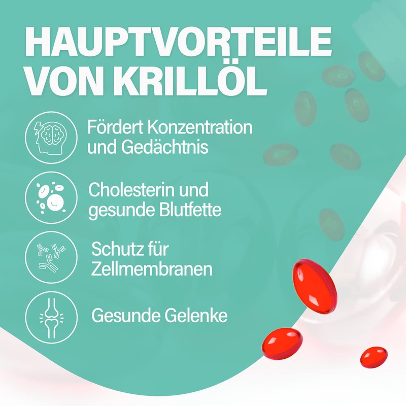 Omega 3 Capsules Fatty Acids from Krill Oil, , ,