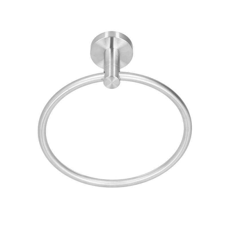 Towel Ring Modern Circle Wall Maounted Stainless Steel Bathroom Towel