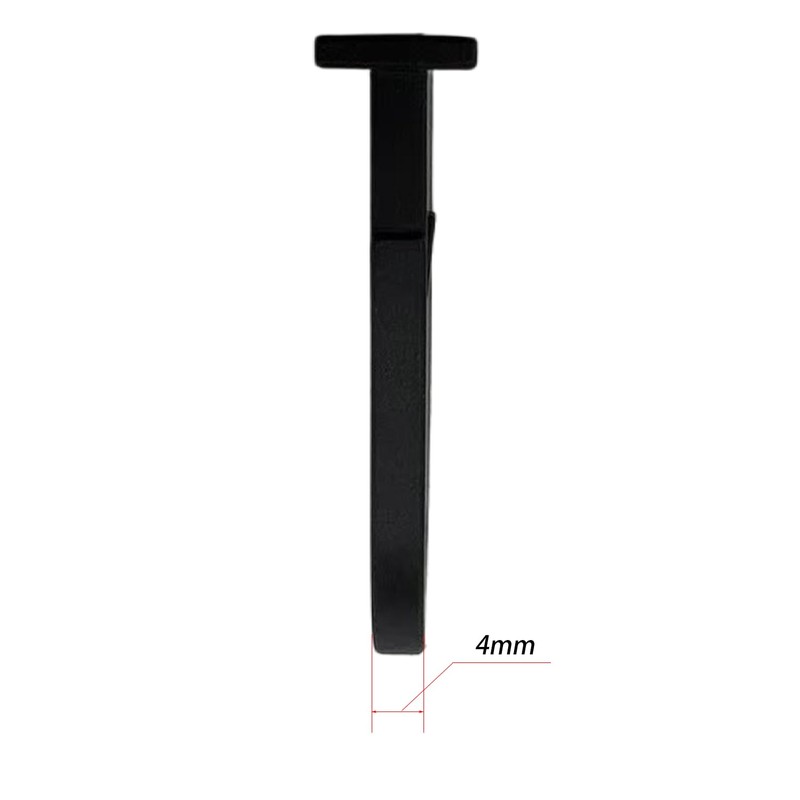 KDFUHRUI Outdoor Resin Shed Hasp Latch Replacement, for Rubbermaid Resin