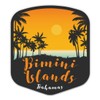 Squiddy Bimini Islands Bahamas - Vinyl Sticker Decal for Phone, Laptop, Water Bottle (3" Tall)
