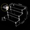 Himilucky 3 Tier Acrylic Display Riser, Clear Perfume Organizer Stand,