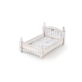 Kate Newborn Photography Props Retro Wooden Bed Posing Props Photoshoot Vintage Doll Bed for Baby Photography