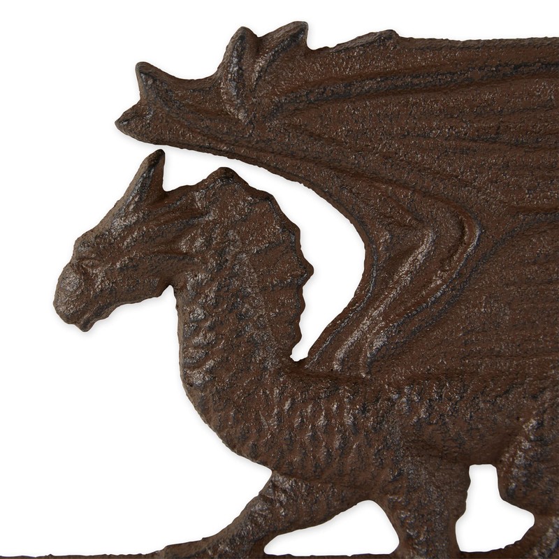 DII Decorative Cast Iron Wall Hook Collection, Dragon