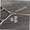 Gatuida 50pcs Hair Scissor Mufflers: Transparent Hair Scissor Silencer -