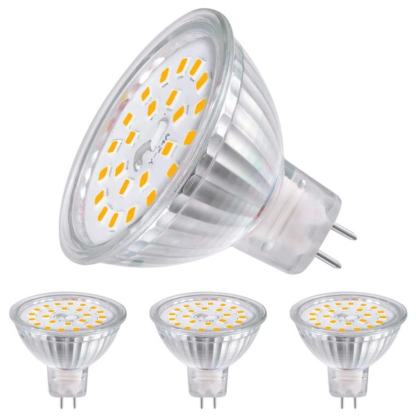 Euxper MR16 GU5.3 LED Bulbs 5 W Warm White 2700