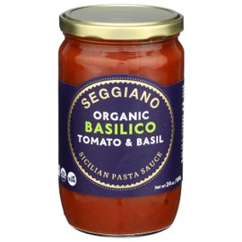 SEGGIANO Organic Basilico Pasta Sauce, 24 OZ