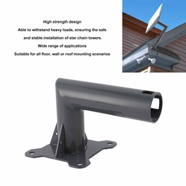 Mounting Kit, Mounting Kit for Internet Kit Satellite Aluminum Alloy Heavy Duty Satellite Internet Dish Pole Mount for Roof Wall Outdoor TV Antenna Mounting