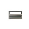 Architectural Mailboxes Steel Mail Slot Accessory, Rubbed Bronze, MS00RCAM, Rubbed