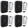 JRSHOME 4-Pack for RB741/FM135 GTO Mighty Mule Gate Opener Remote,