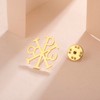 Amaxer Chi Rho Alpha Omega Symbol Religious Brooches Pin Backpack