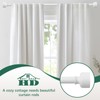 White Curtain Rods for Windows 72 to 144 Inch(6-12ft), 1