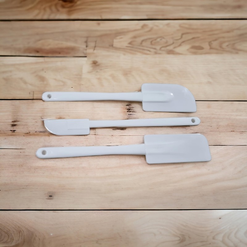 PARENCE PAR3SPTL001 Spatules, Plastique, White