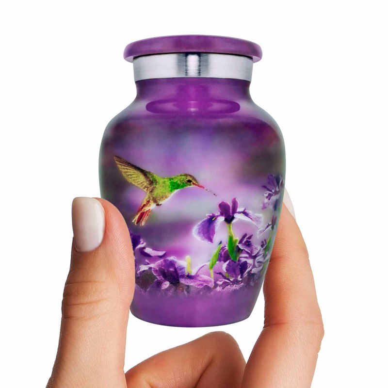 Trupoint Memorials Small Urns for Human Ashes Keepsake, Decorative Mini