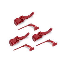 GAEIOHGDW Suitable for DYS-n Vacuum Cyclone Red Canister Button Release Catch Clips DC65 3/Sets
