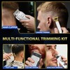 Hair Clippers for Men with LED Display, 4-Piece Cordless Grooming