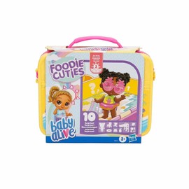 Baby Alive Foodie Cuties Lunchbox Playset with Surprise Dolls and Accessories