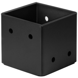 eoere 8x8 Post Base, 8 Gauge Heavy Duty Square Anchor Pergola Bracket for Deck, Porch Railing, Pole Barn Support, Inner Size 7-1/2"