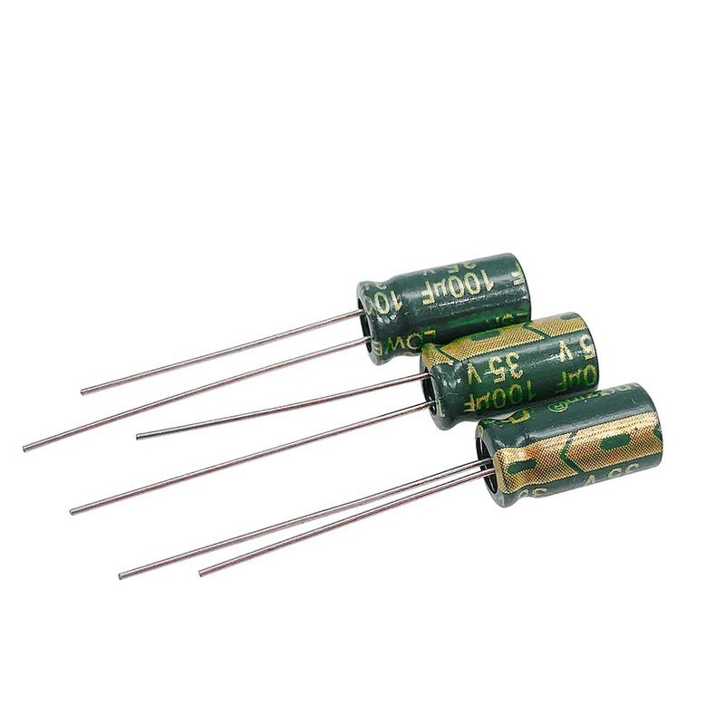 PENGLIN 20pcs Electrolytic Capacitors Aluminum Electrolytic Capacitors 35V 100UF 105℃