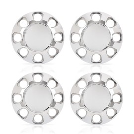 G-PLUS Wheel Center Caps Chrome 4PCS Compatible with GMC Sierra 2500HD 3500HD 2015-2020 22909152,Silver