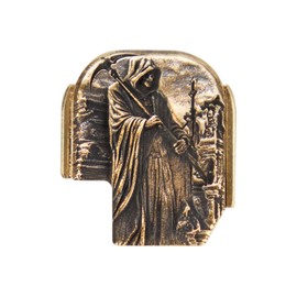 NDZ Performance 3D Engraved Slide Cover Back Plate for Sig P365 P365X P365 XL P365 X Macro P365 Fuse in 9mm .380, Solid Brass Construction, P365 Accessories - Grim Reaper 3