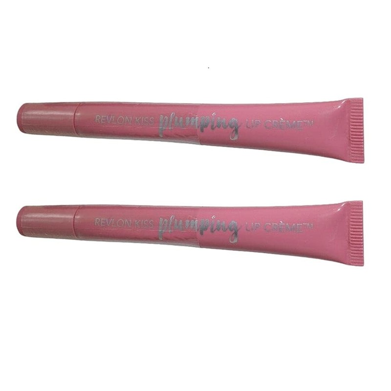Pack of 2 Revlon Kiss Plumping Lip Creme, Peony Buff