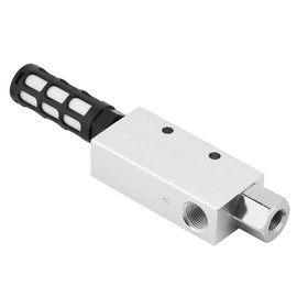 Vacuum Generator with Venturi Vacuum,Venturi Vacuum Pump CV-20HS Aluminum Alloy Pneumatic Air Exhaust Vacuum Generator Vacuum Ejector Threads