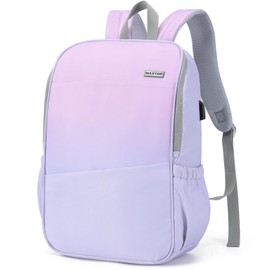 MAXTOP Deep Storage Laptop Backpack with USB Charging Port[Water Resistant] College Computer Bookbag Fits 16 Inch Laptop