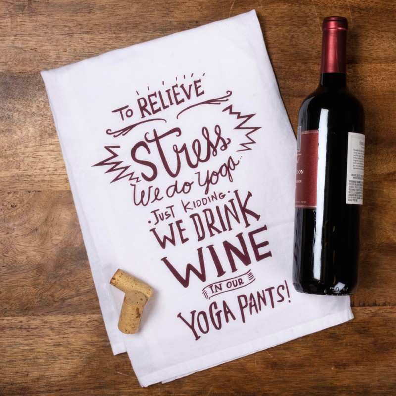 Primitives by Kathy 26932 LOL Made You Smile Dish Towel,