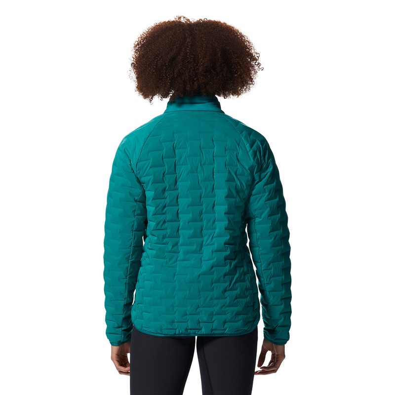 Mountain Hardwear Women's StretchDown Light Jacket, Botanic, Medium