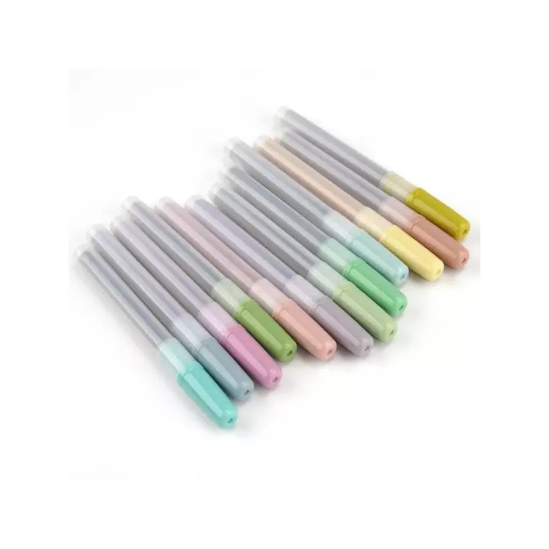 Sangse Jeongbo Chamjo WRITECH 접이식 하이라이터 다양한 색상 12ct Neutral