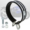 Universal Half Round Motorcycle Exhaust Clip Motorcycle Exhaust Muffler Pipe
