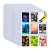 Darice 150 Pack 9 Pocket Card Sleeves Binder Sheets -