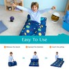 JOIEDOMI Toddler Nap Mat with Pillow & Blanket 55''*30'' for