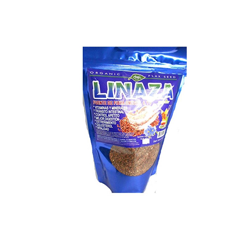 Linaza Organica/Organic Flax Seeds Nt Wt 12oz (339g)