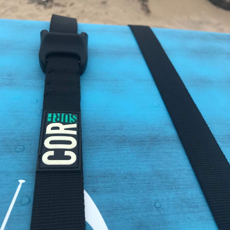 COR Surf Premium 'No Scratch' Silicon Tie Down Straps for