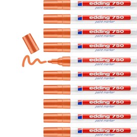 edding 750 Paint Marker - Orange (Box of 10)