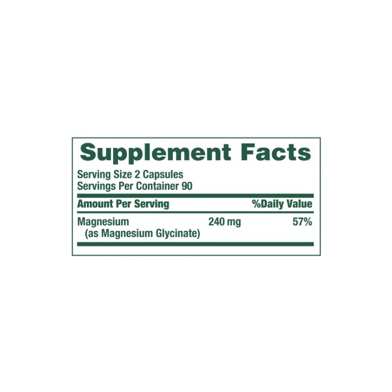 Nature's Bounty Magnesium Glycinate 240 mg, 180 Ct. (FREE SHIPPING)