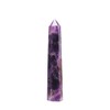 Dream Amethyst Natural Healing Crystal Tower 5.9"-6.3" 6 Faceted Single