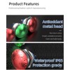 HBAN 16-22MM Mushroom Head Push Button Switch, Momentary Waterproof IP65