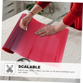 OSALADI 3pcs Color Filter Light Film for Theatrical Effects Color Correction Gel Sheet for Photography Video Stage Lighting and Interior Design