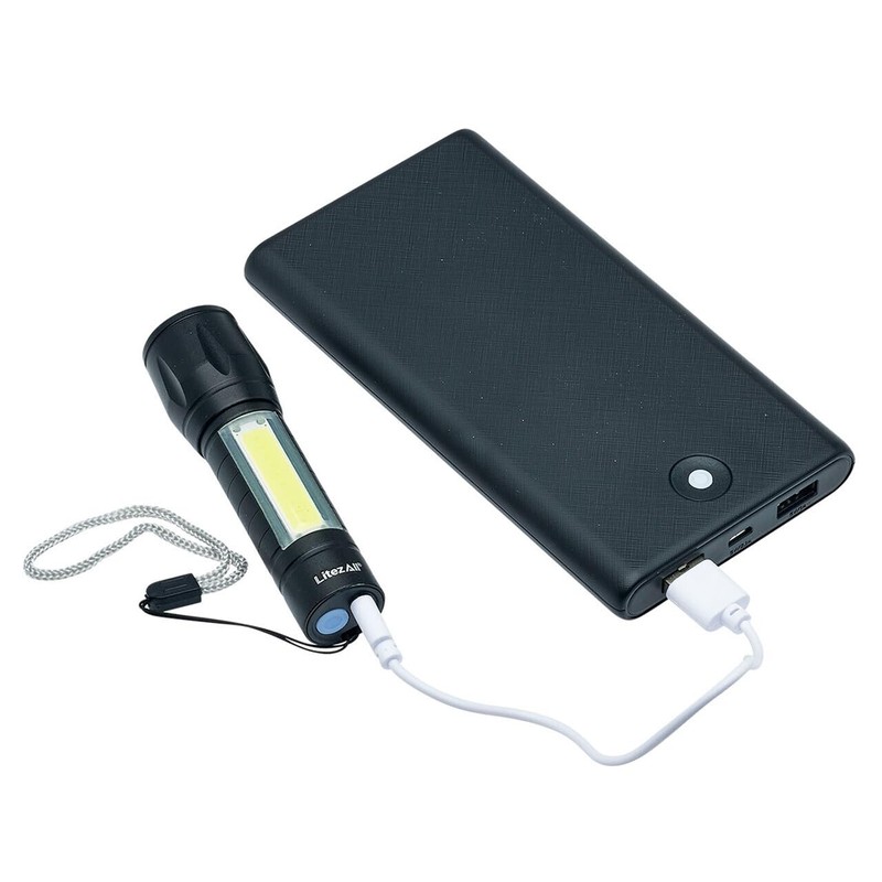 LitezAll 24556 Mini Rechargeable Flashlight & Task Light